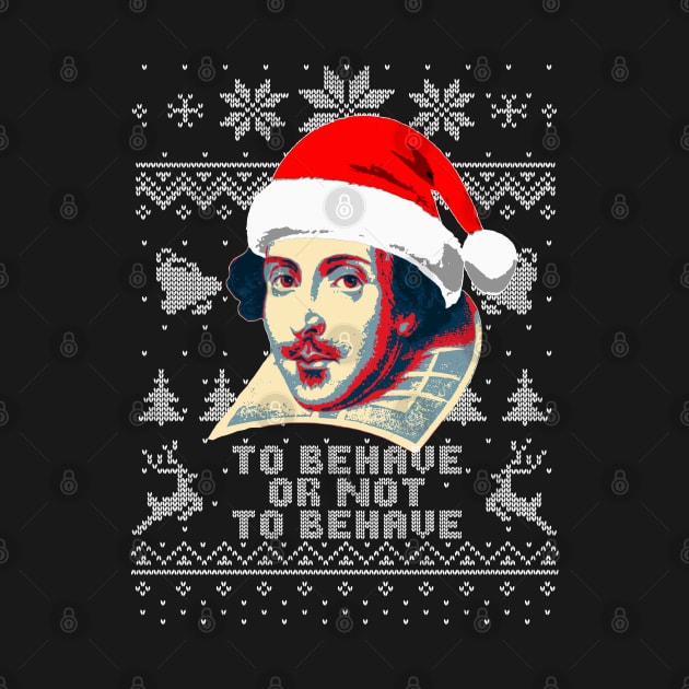 William Shakespeare To Behave Or Not To Behave by Nerd_art