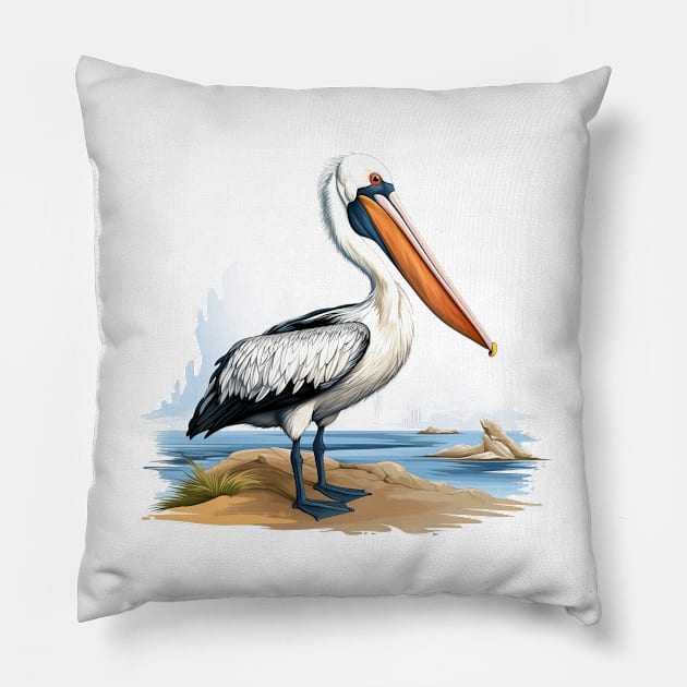 Pelican Pillow by zooleisurelife