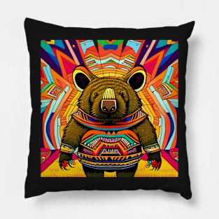 Shamanic Wombat Pillow