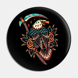 Deadly Eagle Pin