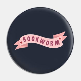 Bookworm Pin