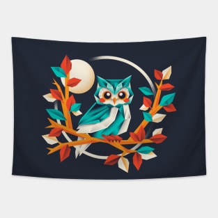 Origami owl night Tapestry