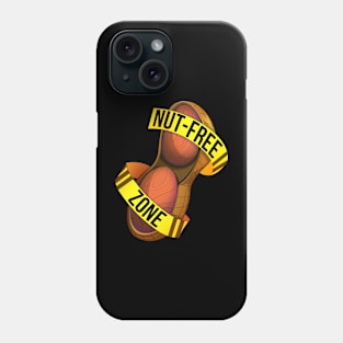 Peanut Allergy - Nut Free Zone Phone Case