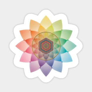 The Flower of Life Magnet