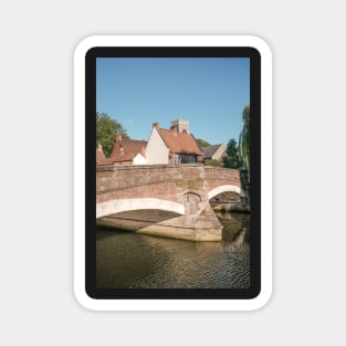 Fye Bridge over the River Wensum, Norwich Magnet