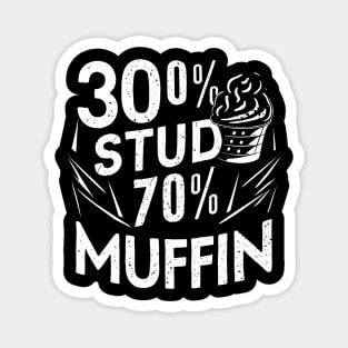 30 Stud and 70 muffin Magnet