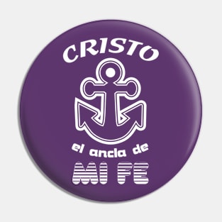 CRISTO EL ANCLA Pin