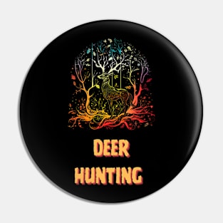 deer hunting Pin