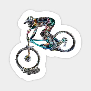 mtb downhill Magnet