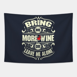 Wine Lover Tapestry