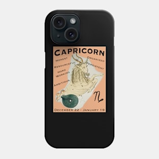 Capricorn positive traits t-shirts Phone Case