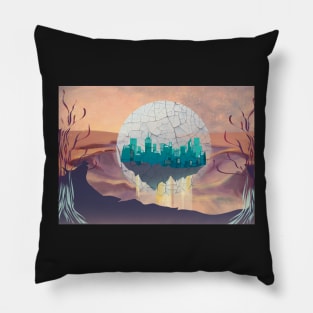 Bubble City Pillow