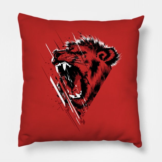 Roar Pillow by ChetanAdlak