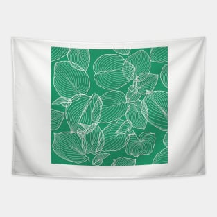 Mint Hosta la Vista Tapestry