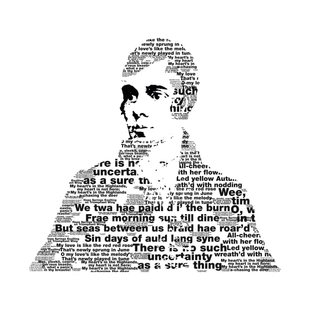 Robbie Burns word art by DJVYEATES