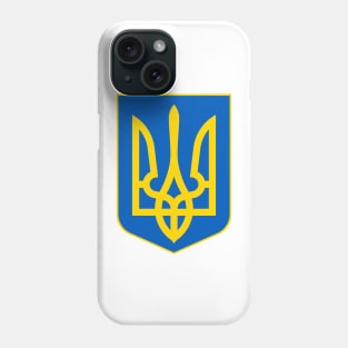 Support Ukraine Crest Phone Case