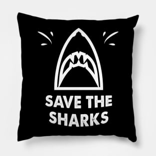 Save the sharks Pillow