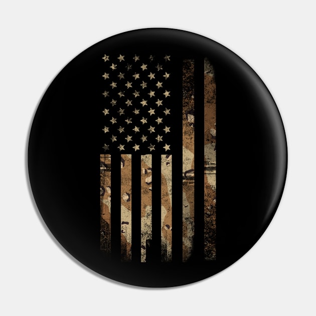 US Camouflage Pin by Andreeastore  