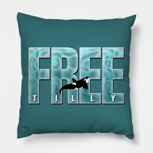 Free Tilly Wild Killer Whale Orca Conservation Pillow