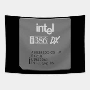 Intel 386 Processor Tapestry