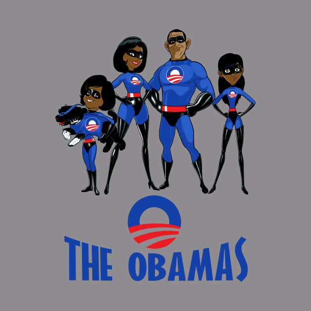 The Incredible Obama's by BlackActionTeesOnDemand