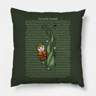 Little Jack And The Beanstalk Story Pillow