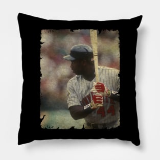 Chili Davis in Minnesota Twins Pillow