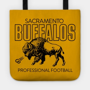 Defunct Sacramento Buffalos - California Football League 1977 Tote