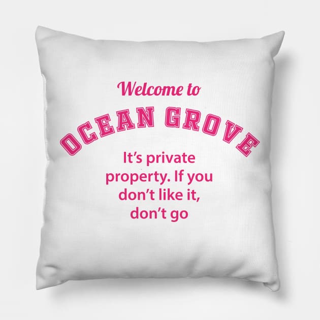 OG It's Private Property Pillow by DADDY DD