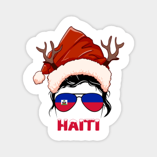 Haiti girl, Haitian Christmas gift , Regalo Navidad Haiti Magnet