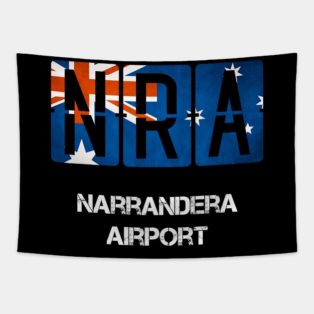 NRA Narrandera Airport code Tapestry by Storeology