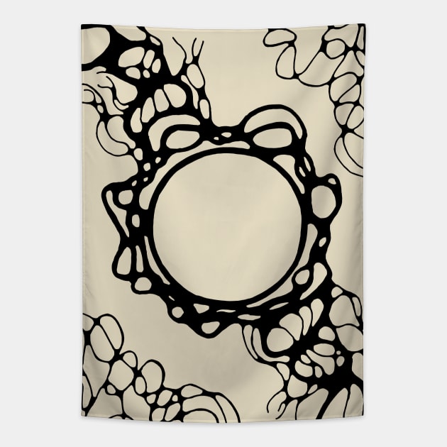 Synaptic Serenade Tapestry by Artist EVT