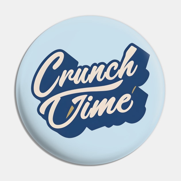 Crunch Time Pin by NomiCrafts