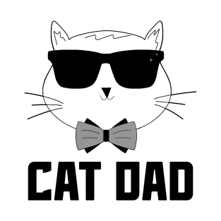 Best Cat Dad Ever Cat Daddy Father's Day Gift T-Shirt