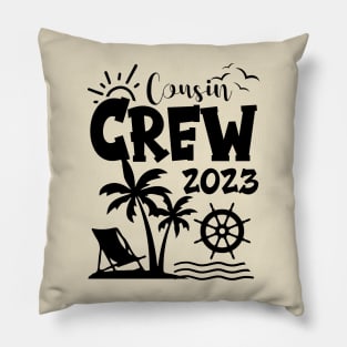 Cousin Crew 2023 Family Making Memories Together Pillow