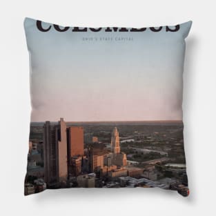 Visit Columbus Pillow