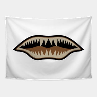 Flying Tiger Mouth No Eyes OCP Tapestry