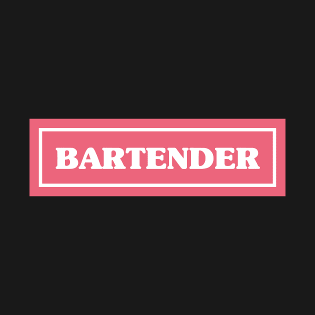 Bartender (pink) by kassiopeiia