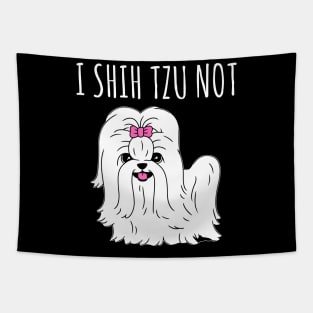 I Shih Tzu Not - Dog Dogs Tapestry