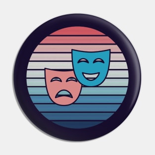 Drama Circle Pin