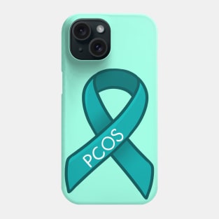 PCOS Awareness Ribbon Phone Case