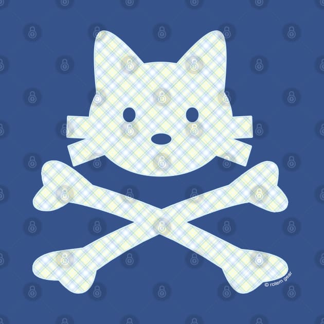 Kitty X-Bones Plaid by jrotem