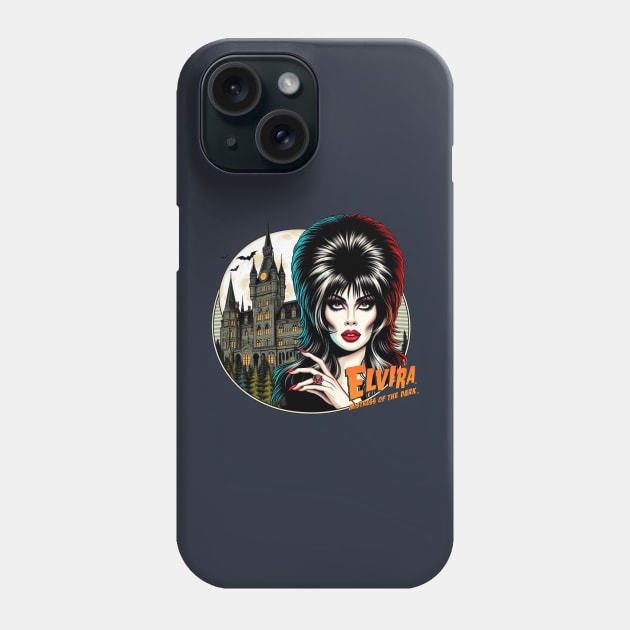 Elvira - Haunted Castle Phone Case by Tiger Mountain Design Co.