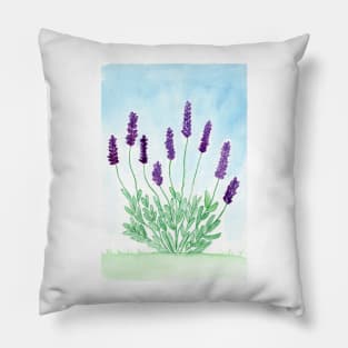 Lavender plant Pillow