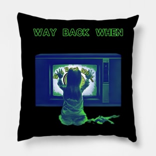 Ghostly way back Pillow