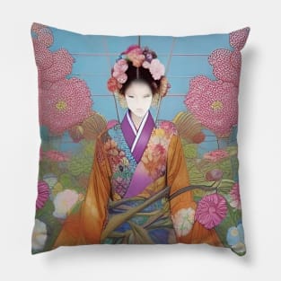 Cool Japanese Geisha - JG0102 - Anime Kimono Pillow