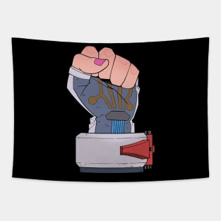 overwatch 2 Zarya fist Tapestry