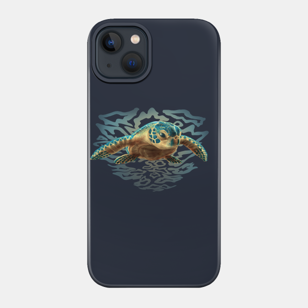 Baby Sea Turtle - Sea Turtle - Phone Case