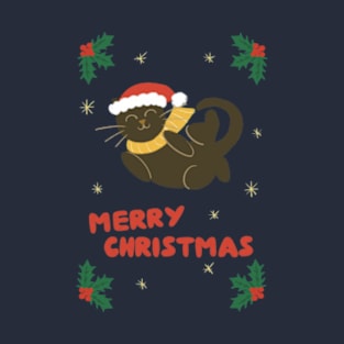 Christmas cat T-Shirt