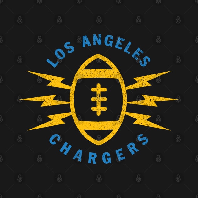 Los Angeles Chargers 2 by Buck Tee Originals by Buck Tee